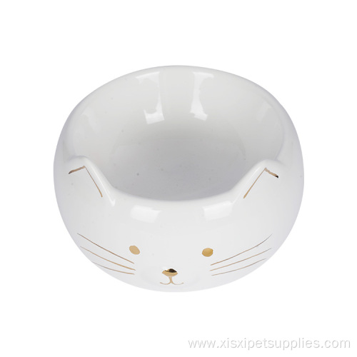 Pet Supplies Non-Slip Ceramic Pet Food Dog Bowl